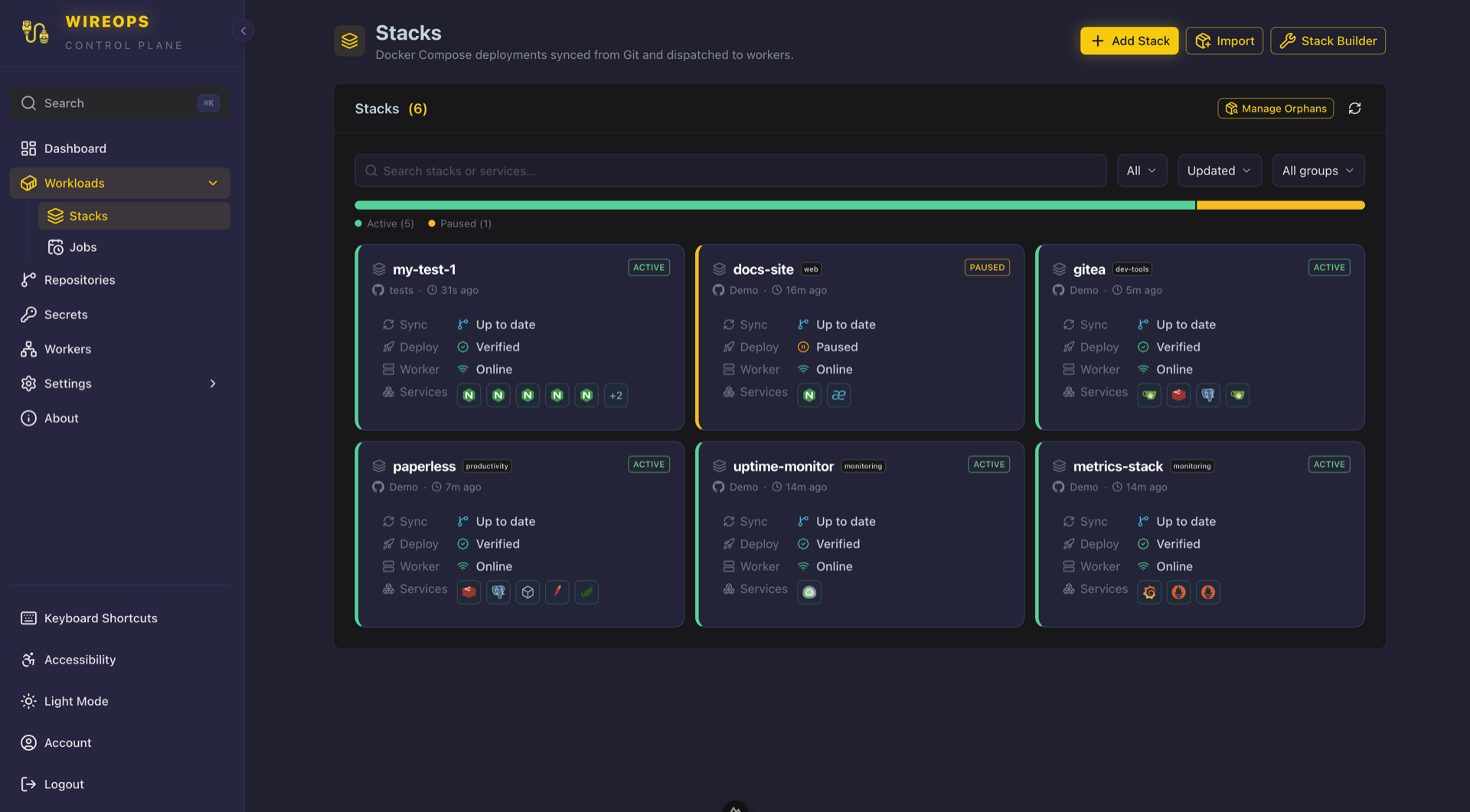 Stacks overview